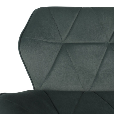 Кресло барное BERLIN GB Kiton 708 велюр/черный