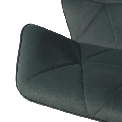 Кресло барное BERLIN GB Kiton 708 велюр/черный