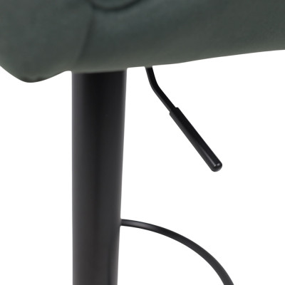 Кресло барное BERLIN GB Kiton 708 велюр/черный