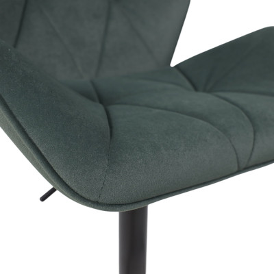 Кресло барное BERLIN GB Kiton 708 велюр/черный