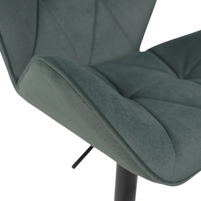 Кресло барное BERLIN GB Kiton 708 велюр/черный