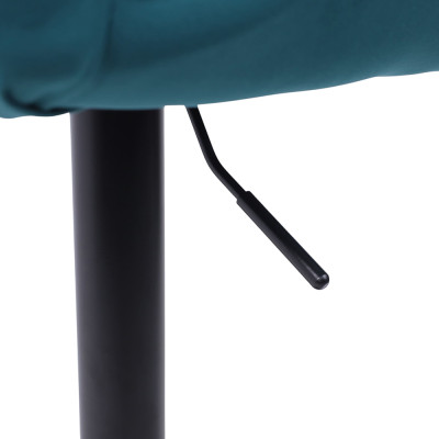 Кресло барное BERLIN GB Velutto 20 велюр/черный