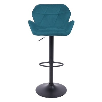 Кресло барное BERLIN GB Velutto 20 велюр/черный