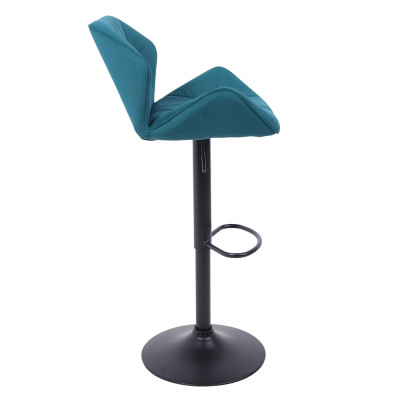 Кресло барное BERLIN GB Velutto 20 велюр/черный