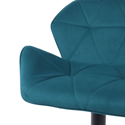 Кресло барное BERLIN GB Velutto 20 велюр/черный