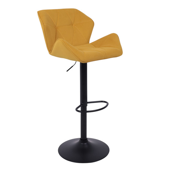 Кресло барное BERLIN GB Velutto 56 велюр/черный