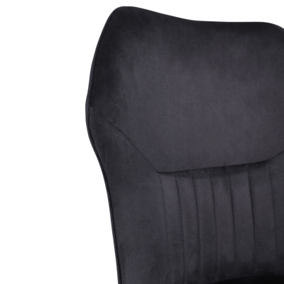 Кресло поворотное КАВРУС U-R Seven 035 Черный