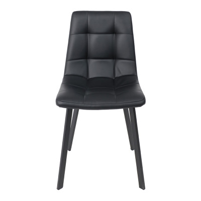 Кресло РОЙ (черный) экокожа/черный