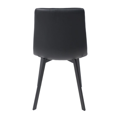 Кресло РОЙ (черный) экокожа/черный