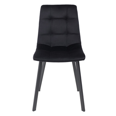 Кресло РОЙ Seven 035 (черный) велюр/черный