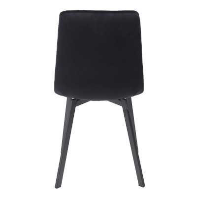 Кресло РОЙ Seven 035 (черный) велюр/черный