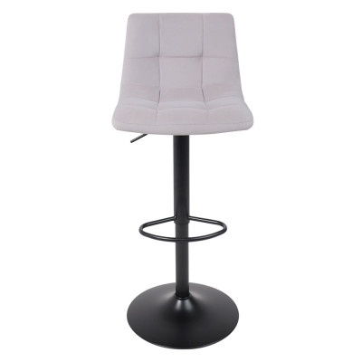 Кресло барное РОЙ GB Kiton 722 Smoke велюр/черный