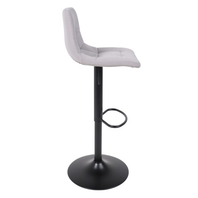 Кресло барное РОЙ GB Kiton 722 Smoke велюр/черный