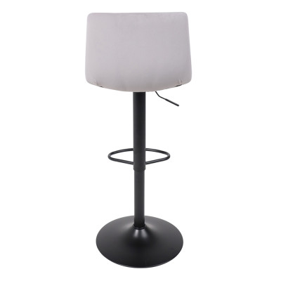 Кресло барное РОЙ GB Kiton 722 Smoke велюр/черный