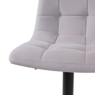 Кресло барное РОЙ GB Kiton 722 Smoke велюр/черный