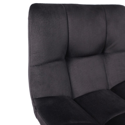 Кресло барное РОЙ GB Seven 035 велюр/черный