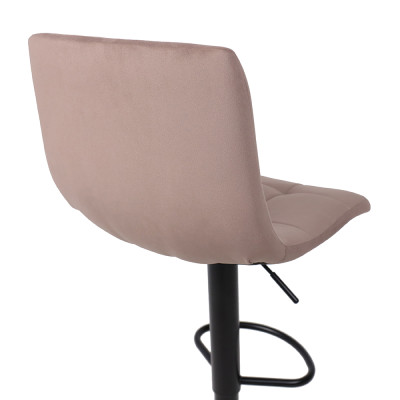 Кресло барное РОЙ GB Velutto 22 велюр/черный