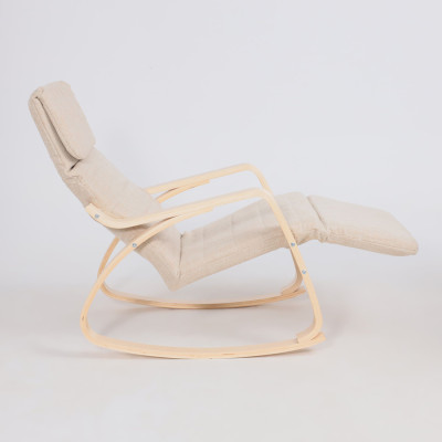 Кресло-качалка AksHome SMART ткань beige