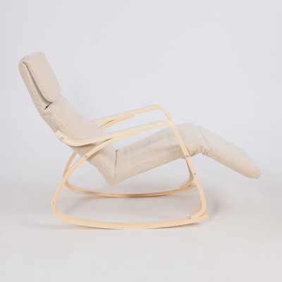 Кресло-качалка AksHome SMART ткань beige