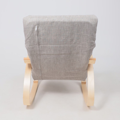 Кресло-качалка AksHome SMART ткань grey