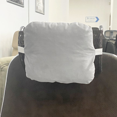 Подушка на подголовник AUPI 25/20 Barchat-m silver