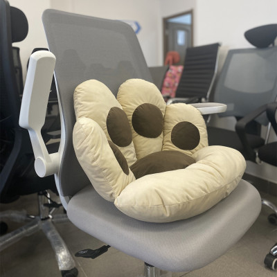 Подушка на сиденье AUPI Paw-Power Confetti Ivory/Chocolate