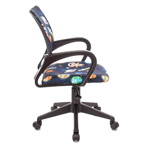 Кресло Бюрократ Burokids 1 тёмно-синий космонавт