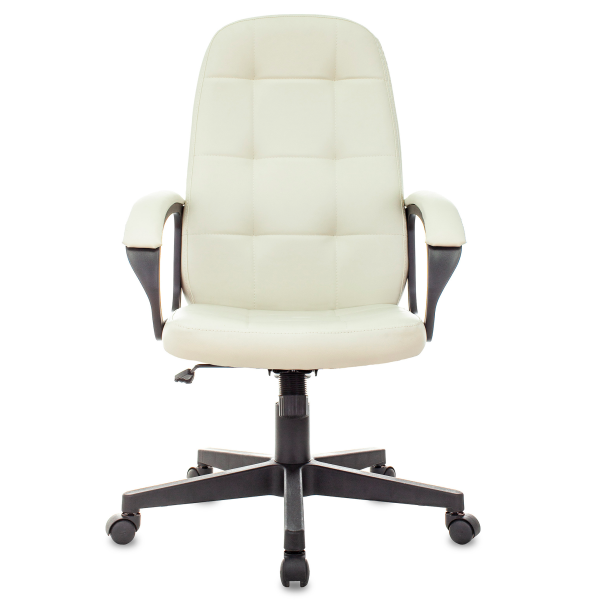 Кресло Бюрократ CH-002 PU слоновая кость