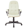 Кресло Бюрократ CH-002 PU слоновая кость