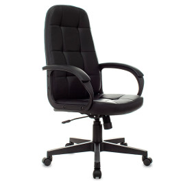 Кресло Бюрократ CH-002 PU черный