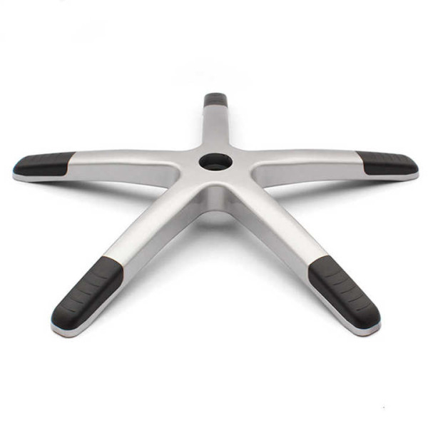 База (крестовина) для кресла пластиковая 700 с накладками