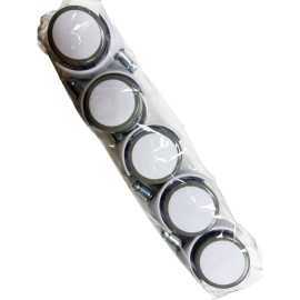 Ролики пластиковые белые (комплект)