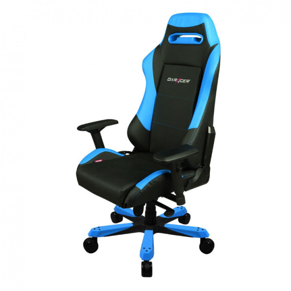 Кресло геймерское DXRacer IRON OH/IS11/NB (Black/Blue)