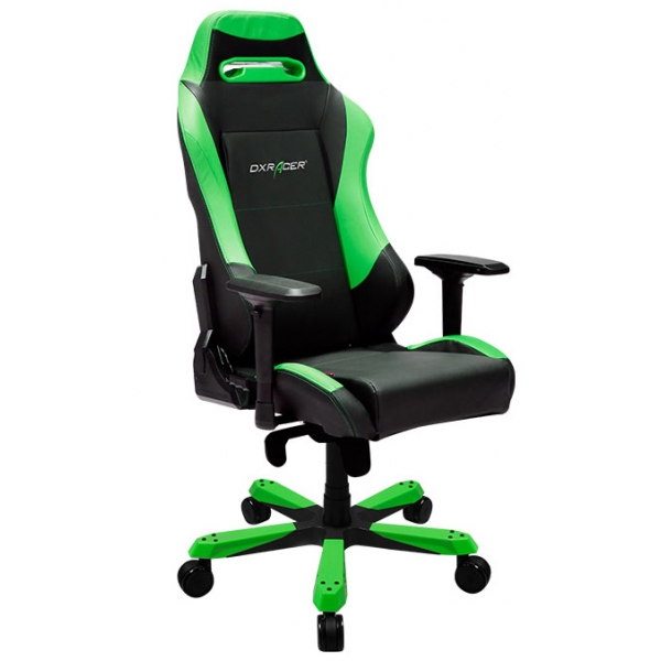Кресло геймерское DXRacer IRON OH/IS11/NE (Black/Green)