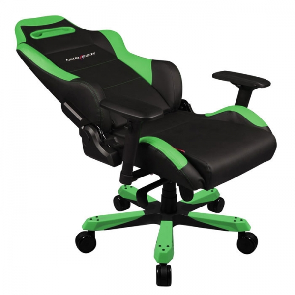 Кресло геймерское DXRacer IRON OH/IS11/NE (Black/Green)