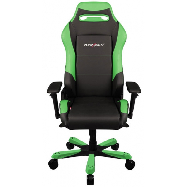 Кресло геймерское DXRacer IRON OH/IS11/NE (Black/Green)