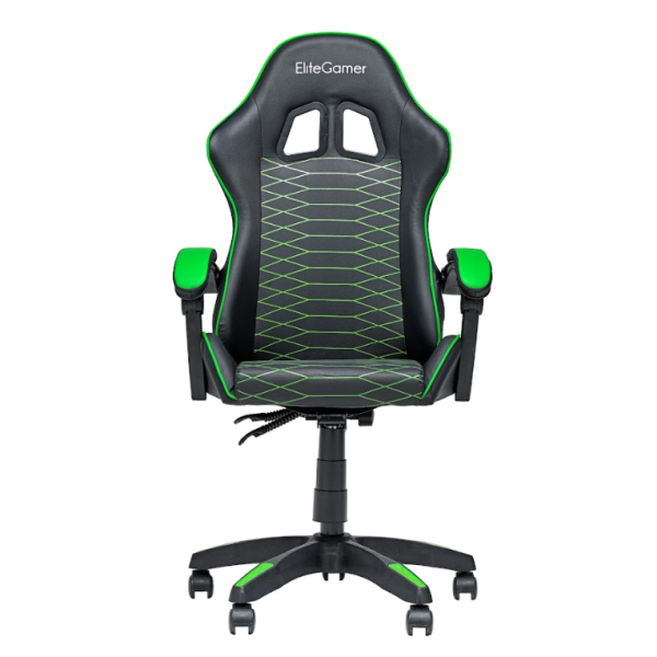 Кресло EliteGamer EC003 (зеленый/черный)