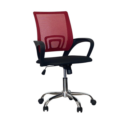 Кресло Everprof EP-696 Chrome red / black