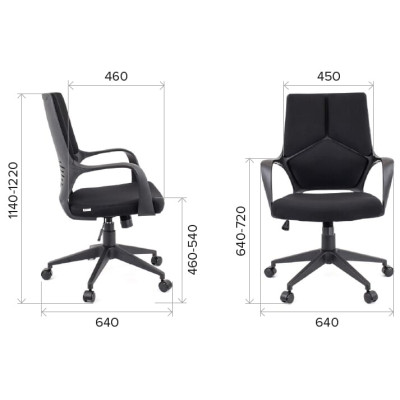 Кресло Everprof Trio Blak LB