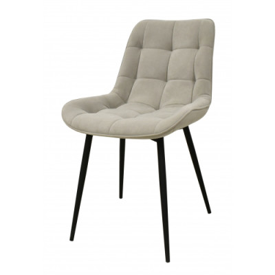 Стул "Флоренция эрго", ЭМАЛЬ ЧЕРНЫЙ МУАР,  Catania Smoke