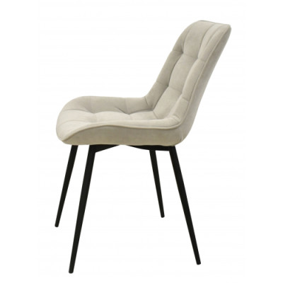 Стул "Флоренция эрго", ЭМАЛЬ ЧЕРНЫЙ МУАР,  Catania Smoke