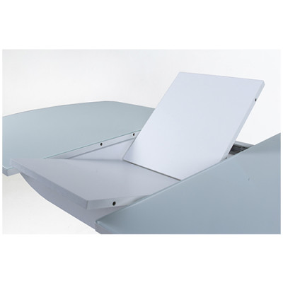 Стол Гала-20 Белый/стекло белое optiwhite