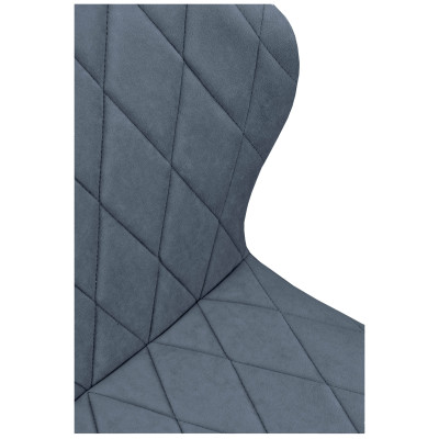 Стул "Бергамо", ЭМАЛЬ ЧЕРНЫЙ МУАР,  Catania Steel