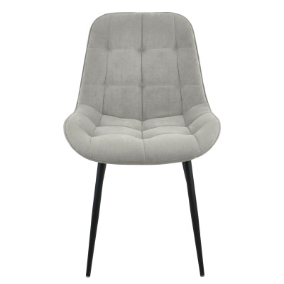 Стул "Флоренция", ЭМАЛЬ ЧЕРНЫЙ МУАР,  Catania Smoke