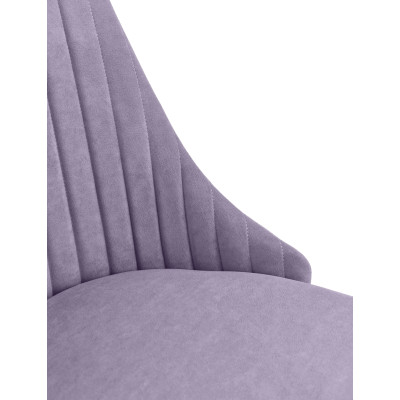 Стул "Верона" ЛОФТ, ЭМАЛЬ ЧЕРНЫЙ МУАР,  Catania Lavender