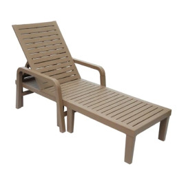 Шезлонг Kingstyle CL-1 Chaiser Сансет Brown
