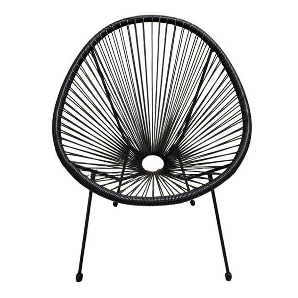 Кресло для сада Kingstyle GC-3 Frias Black / Black