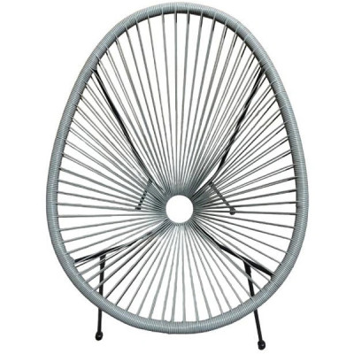 Кресло для сада Kingstyle GC-3 Frias Black / Grey