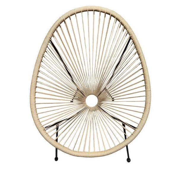 Кресло для сада Kingstyle GC-3 Frias Black / Beige