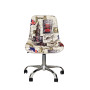 Стул MRD Nicole GTP Chrome London